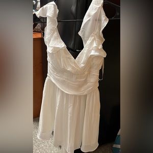 White dress from Sage and Paige